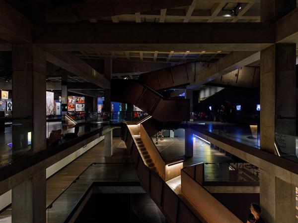 Inside the Museum of Old and New Art in Hobart, Tasmania.