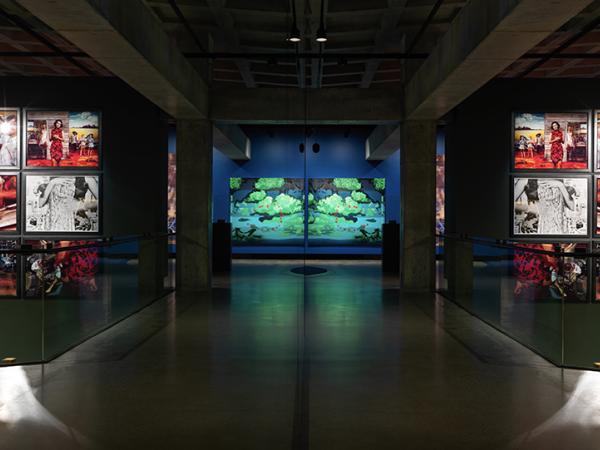 Inside the Museum of Old and New Art in Hobart, Tasmania.