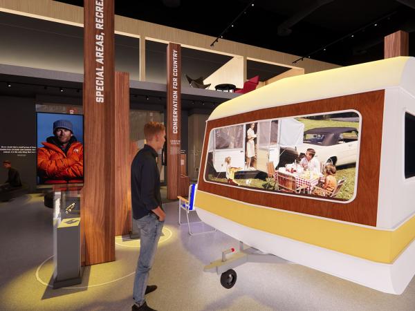 Concept design for the National Conservation Legacy Center.