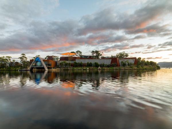 The Museum of Old and New Art in Hobart, Tasmania.