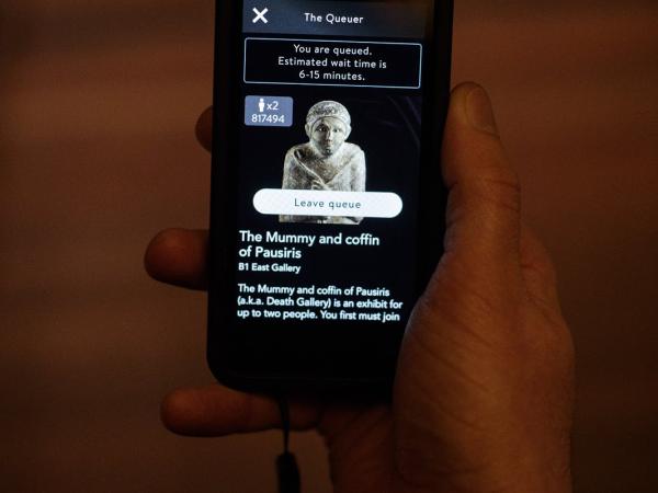 Queuer Interface at Mona