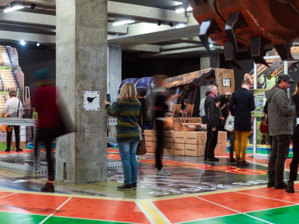 Photo of Simon Denny Exhibition at Mona