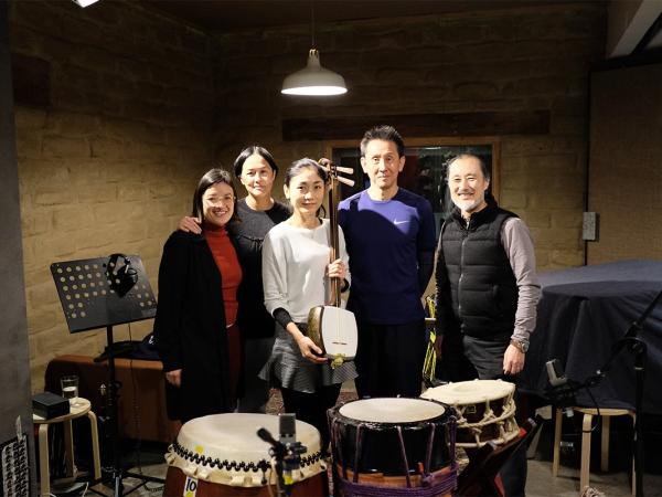 L to R: Becky Sui Zhen Freeman, Corin Ileto, Noriko Tadano, Toshi Sakamoto & Nao Anzai