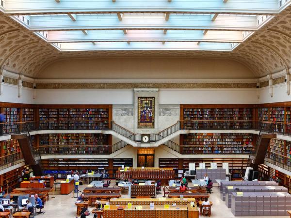 Interior of the State Library of NSW 