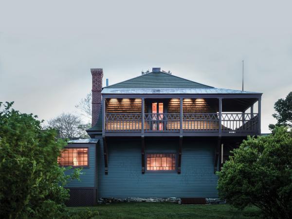 The exterior of Winslow Homer's studio.