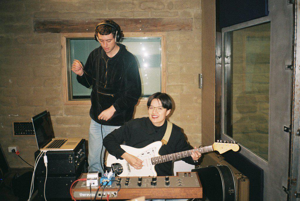 Becky on Electric Guitar