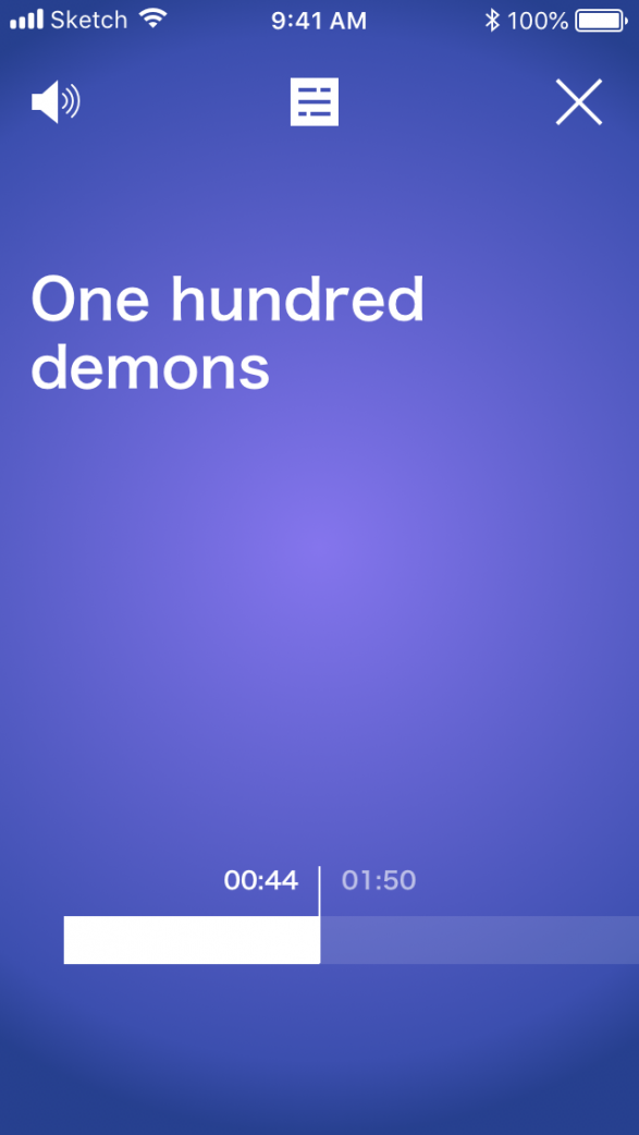 Screenshot of Japan Supernatural app